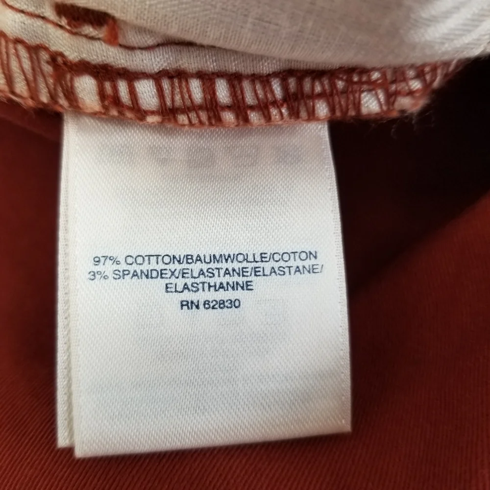 Lands' End Mid Rise Chino Shorts Size 16P NWT